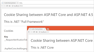asp net 4 x and asp net core