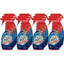 oxiclean max force stain remover 12oz spray bottle 12 carton