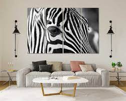 Buy Large Zebra Canvas Print Wall Art