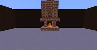 Minecraft Brick Fireplace Fireplace