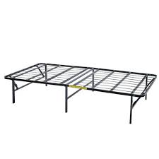 High Profile Foldable Steel Bed Frame