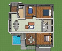 Elevated Four Bedroom House Design