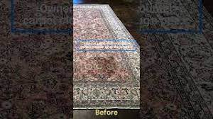 turkish rug stained by carpet cleaner