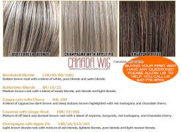 Belletress Wigs Cafe Collection Color Charts