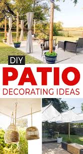 Diy Patio Decorating Ideas To Perfect