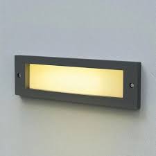 Halogen Rectangular 6w Wall Recessed