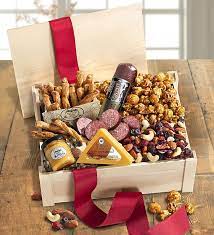 gourmet meat and cheese gift baskets