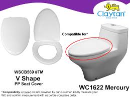 Claytan Wc1622 Mercury Toilet Seat