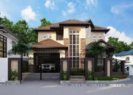 Two Story Residential House Plan