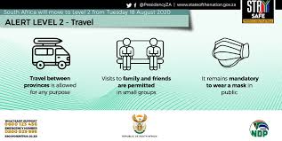 Ramaphosa said that the country has witnessed an immensely tough five months, but reassured his people by adding that the country has made great therefore, the following changes will take effect under level 2. Tag Travel Assignment Group On Twitter While The Move To Level 2 Allows For The Easing Of Certain Lockdown Regulations A Number Of Restrictions Must Remain In Place To Protect Public Health