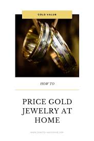 a guide for pricing gold jewelry at