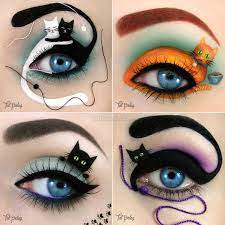 creative eye makeup ideas and art