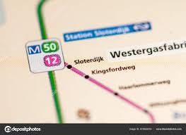 sloterdijk station amsterdam metro map