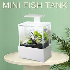 home mini small fish tank aquariumdesk