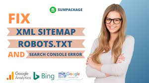 fix xml sitemap index error and robots