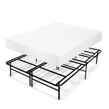 8 Inch Memory Foam Mattress and Bed Frame Set By Crown Comfort - Overstock  - 17978586