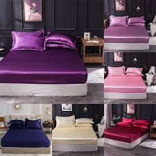 summer silk bedding sets bed linen