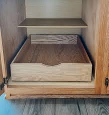 add drawers to kitchen cabinets