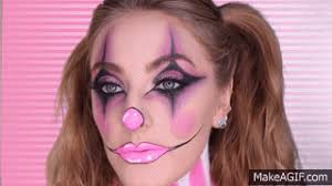 cute clown halloween makeup tutorial