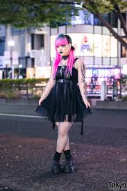 goth punk tokyo street style w cyber