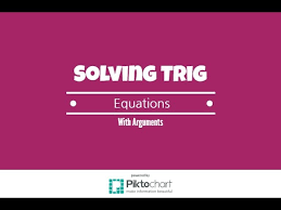 How To Solve Equations Involving Single