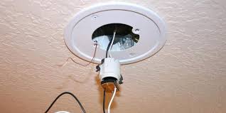 How To Fix Hole In Ceiling From Light