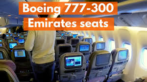 boeing 777 300er emirates seat and