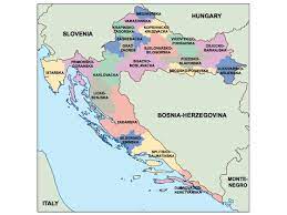 Kroatia kart vis gatekart terreng vis gatekart med terreng satellitt vis satellittbilder hybrid vis bilder med gatenavn. Croatia Presentation Map Vector World Maps