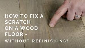 diy hardwood floor scratch repair