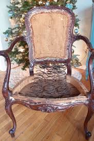 upholstering a french chair