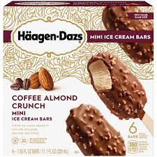 haagen dazs mini ice cream bars coffee