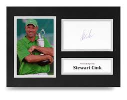Jackson buchanan earns first ajga win in boys division. Stewart Cink Signed A4 Photo Display Golf Open Autograph Memorabilia Coa Buy Online In Luxembourg At Luxembourg Desertcart Com Productid 189096797
