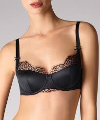 Wolford Black Lace Bra Plus Too
