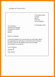 6 English Letter Format Penn Working Papers