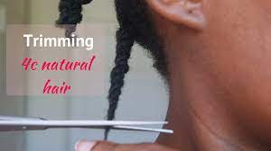 Trimming is meant to slow breakage or even stop it for a while so that your hair has the ability to continue growing versus breaking off. How To Trim 4c Natural Hair By Lungi