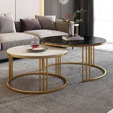 Luxury Round Coffee Tables Combination