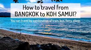 how to go bangkok to koh samui