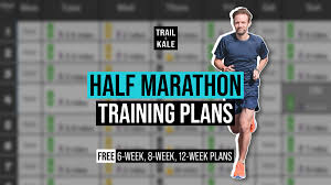 half marathon training plans for