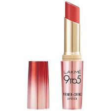 lakme 9 to 5 primer shine lipstick