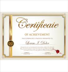 Certificate Template Vector At Getdrawings Com Free For Personal