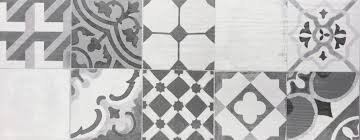 patterned tiles in the bathroom tiles