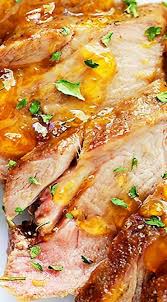 As its name suggests, tenderloin is more tender than pork loin. Grilled Peach Glazed Pork Tenderloin Foil Packet With Potatoes Diethood Bbq Recipes Cooking Recipes Pork Recipes