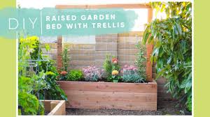 How to build a trellis planter. Building A Raised Planter Bed With A Trellis Diy Dalla Vita