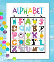 Looking for a super fun way to learn the alphabet? Free Printable Alphabet Bingo 17 Free Reading Printables Artsy Fartsy Mama