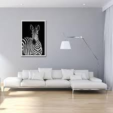 Zebra Modern Abstract Canvas Painting