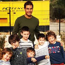 Clothing is offered in a range of sizes to fit most men depending. Rafael Nadal With Kids In His Academy X Rafael Nadal Rafa Nadal Tennis Players