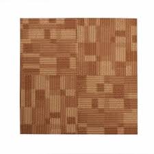 brown modular carpet tile at rs 50