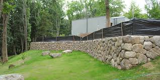 New England Fieldstone Retaining Walls
