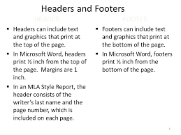 Research paper header page number in pages