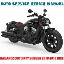 indian scout sixty bobber 2018 2019